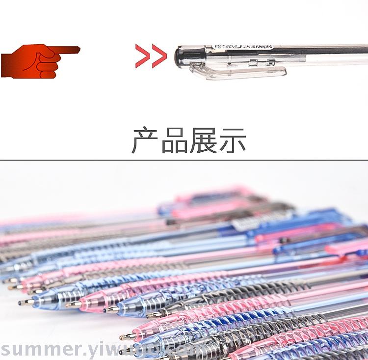 Ball point pen pressing type a2 special for students in the blue office business pen wholesale old-fashioned Ball point pen pressing type a2 special for students in the blue office business pen wholesale old-fashioned