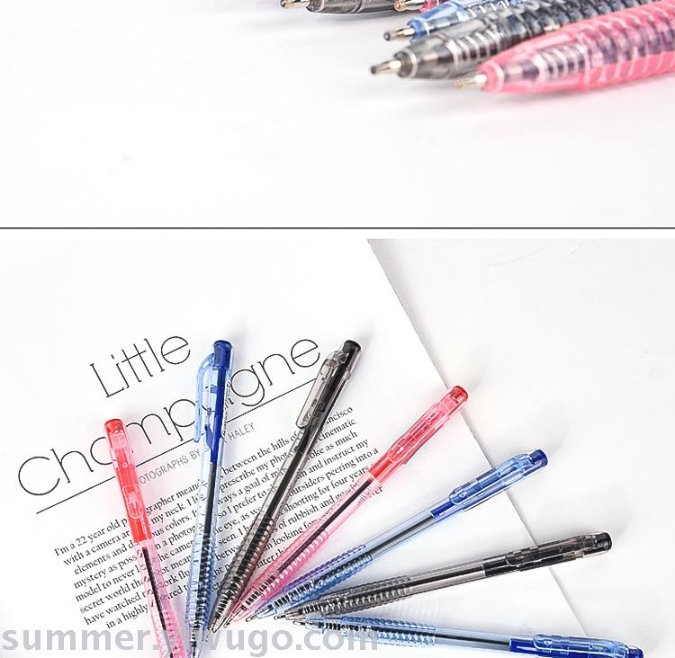 Ball point pen pressing type a2 special for students in the blue office business pen wholesale old-fashioned Ball point pen pressing type a2 special for students in the blue office business pen wholesale old-fashioned
