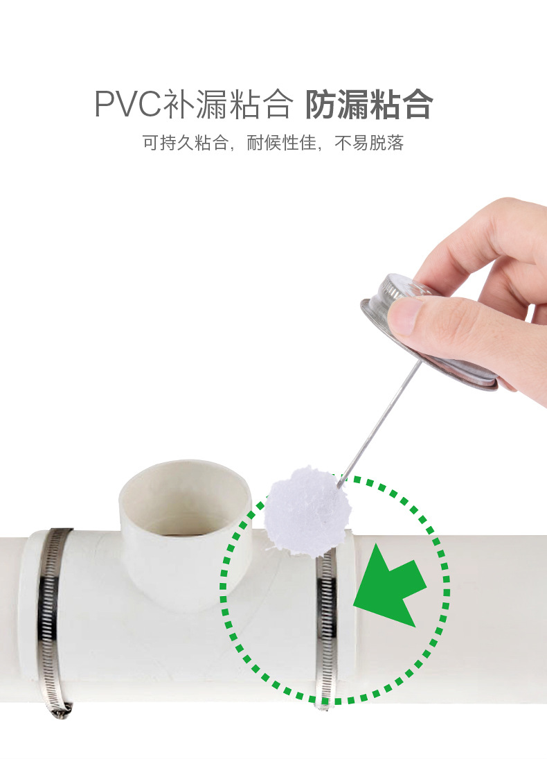 PVC Binder Supply Canned Glue Repair Adhesive Water Pipe Glue Pipe Glue 947ml