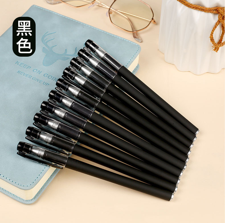 G Wholesale Gp380 Frosted Gel Pen 0.5mm Business Signature Pen Office Student Exam Ball Pen Ballpoint Pen