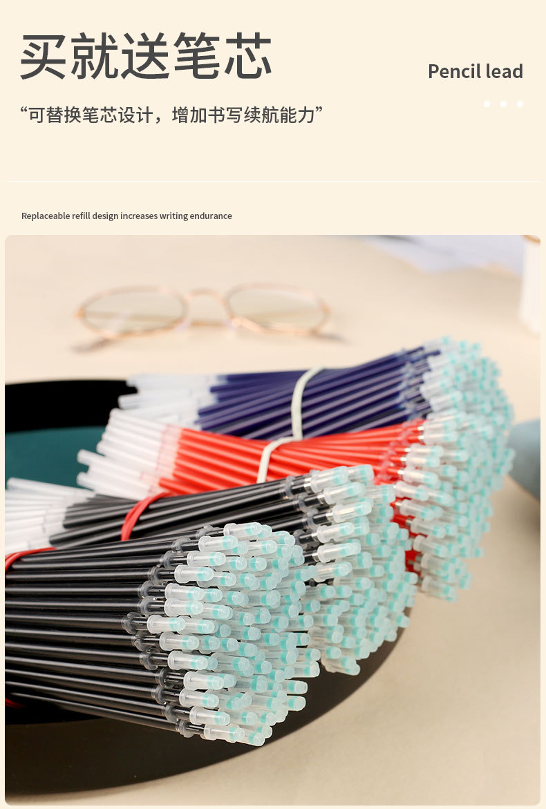 G Wholesale Gp380 Frosted Gel Pen 0.5mm Business Signature Pen Office Student Exam Ball Pen Ballpoint Pen