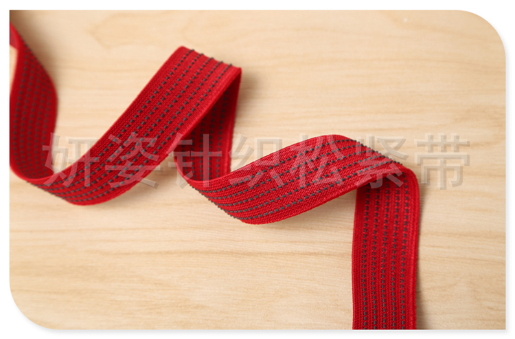Factory Direct Sales Multi-Specification Jumper Double-Sided Non-Slip Elastic Band Anti-Static Woven Elastic Tape Color Variety