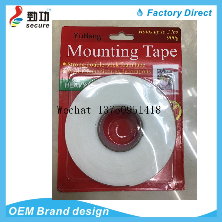 mounting tape Foam Tape Double Sided Sticky Foam Mounting Tape Double Sided Acrylic Foam Tape