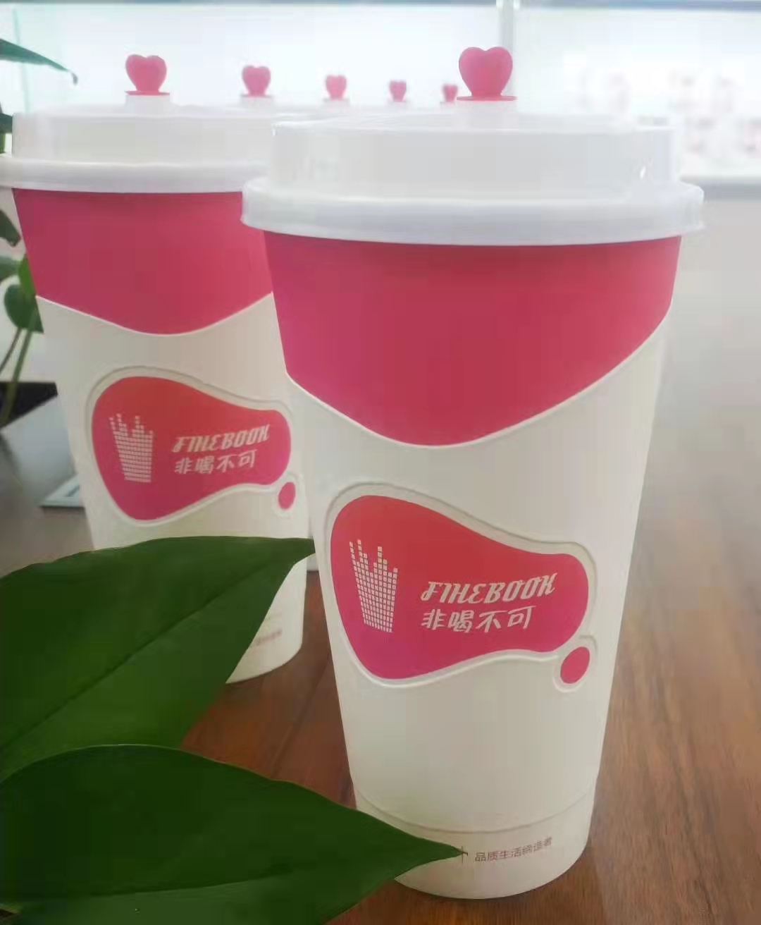 Large Export Disposable Paper Cup Kraft Paper Hot Drink Coffee Milk Tea Thickened Drink Cup Advertising Cup