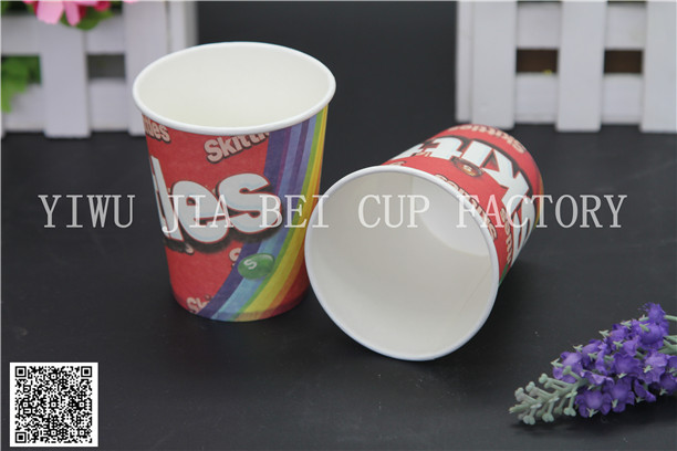 Disposable paper cup coffee cup cupcake paper cup advertising cup tea paper cup baking paper cup customized stock.