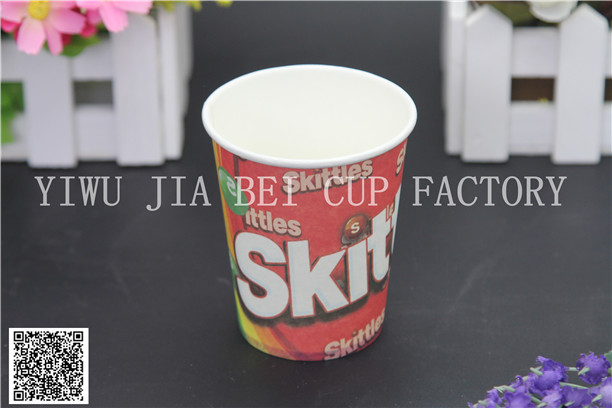Disposable paper cup coffee cup cupcake paper cup advertising cup tea paper cup baking paper cup customized stock.