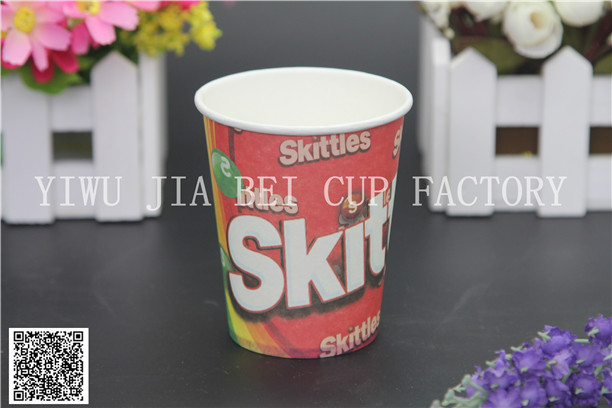 Disposable paper cup coffee cup cupcake paper cup advertising cup tea paper cup baking paper cup customized stock.