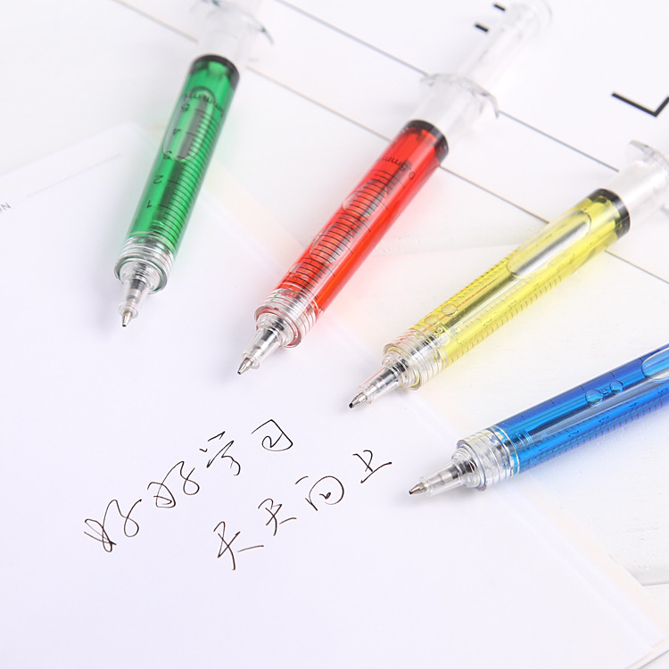 Factory Direct Sales Creative Needle Pen Children&#039;s Toy Pen Syringe Pen Syringe Ball Pen Student Gift