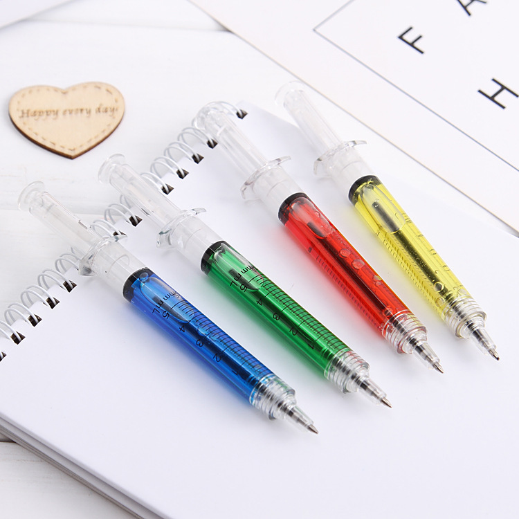 Factory Direct Sales Creative Needle Pen Children&#039;s Toy Pen Syringe Pen Syringe Ball Pen Student Gift