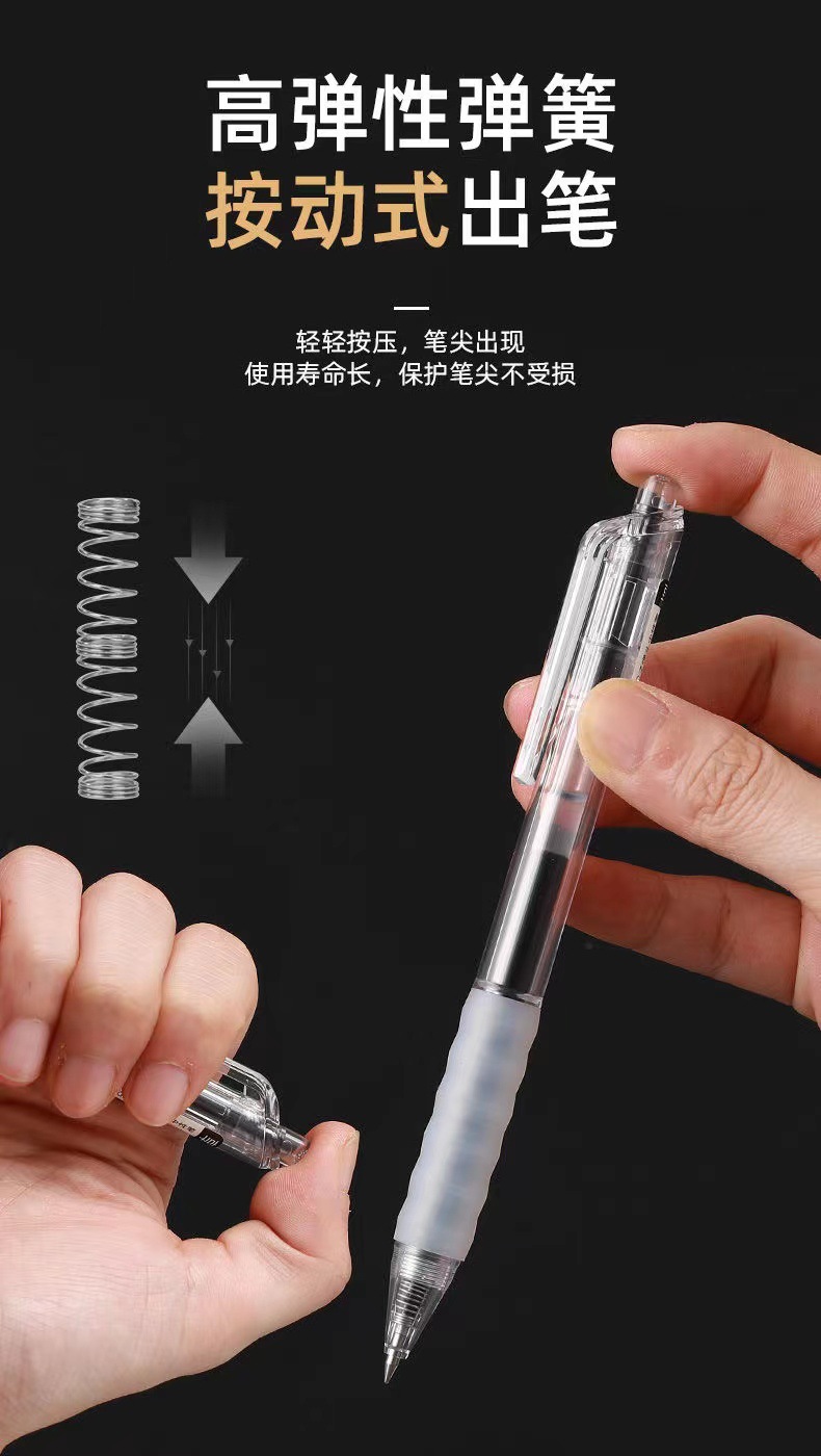 Hobby Gel Pen 0.35 0.5mm Black Signature Pen Ball Pen Carbon Pen Black Pen 12 PCs Office Supplies Wholesale Hobby Gel Pen 0.35 0.5mm Black Signature Pen Ball Pen Carbon Pen Black Pen 12 PCs Office Supplies Wholesale