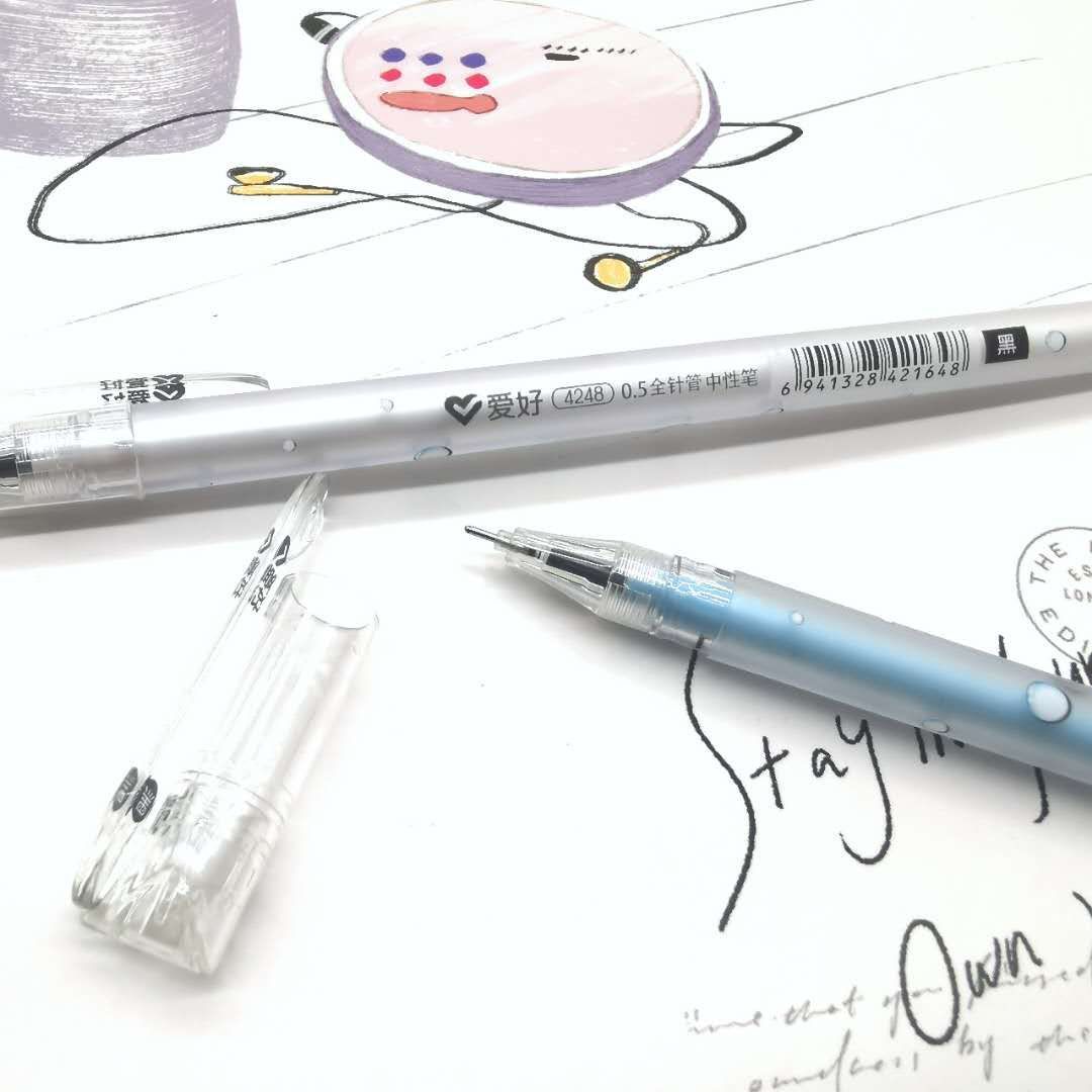 Hobby Gel Pen 0.35 0.5mm Black Signature Pen Ball Pen Carbon Pen Black Pen 12 PCs Office Supplies Wholesale Hobby Gel Pen 0.35 0.5mm Black Signature Pen Ball Pen Carbon Pen Black Pen 12 PCs Office Supplies Wholesale