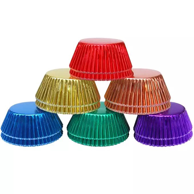 Cake Paper Cup Baking Packaging Cake Mold Cake Mold Aluminum Foil Baking Cup Oven Paper Cups Packaging Cake Paper