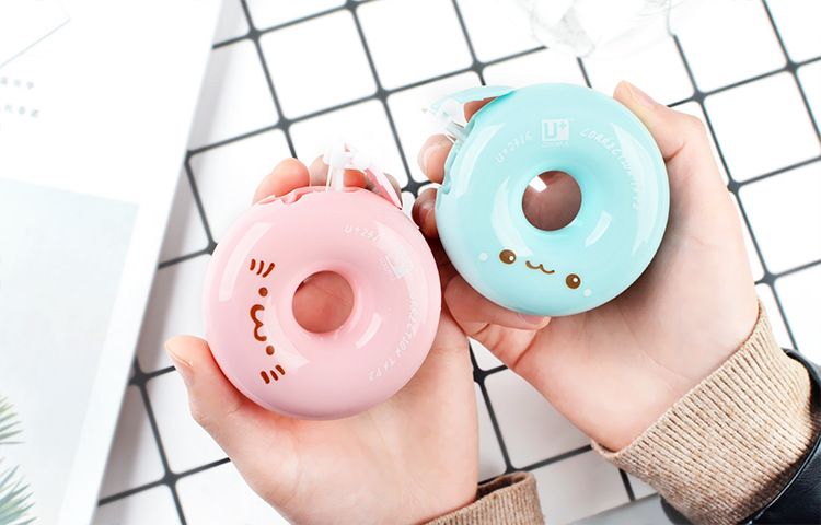 Tiangao Cartoon Correction Tape Correction Fluid Correction Tape Set New Internet Celebrity Correction Tape Creative Donut Correction Tape Tiangao Cartoon Correction Tape Correction Fluid Correction Tape Set New Internet Celebrity Correction Tape Creative Donut Correction Tape