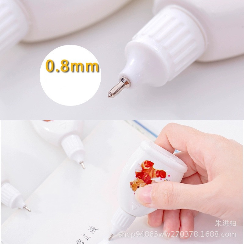 Domini 12ml Correction Fluid Tilta Correction Fluid Student Office Correction Fluid Cartoon Correction Fluid Stationery Wholesale