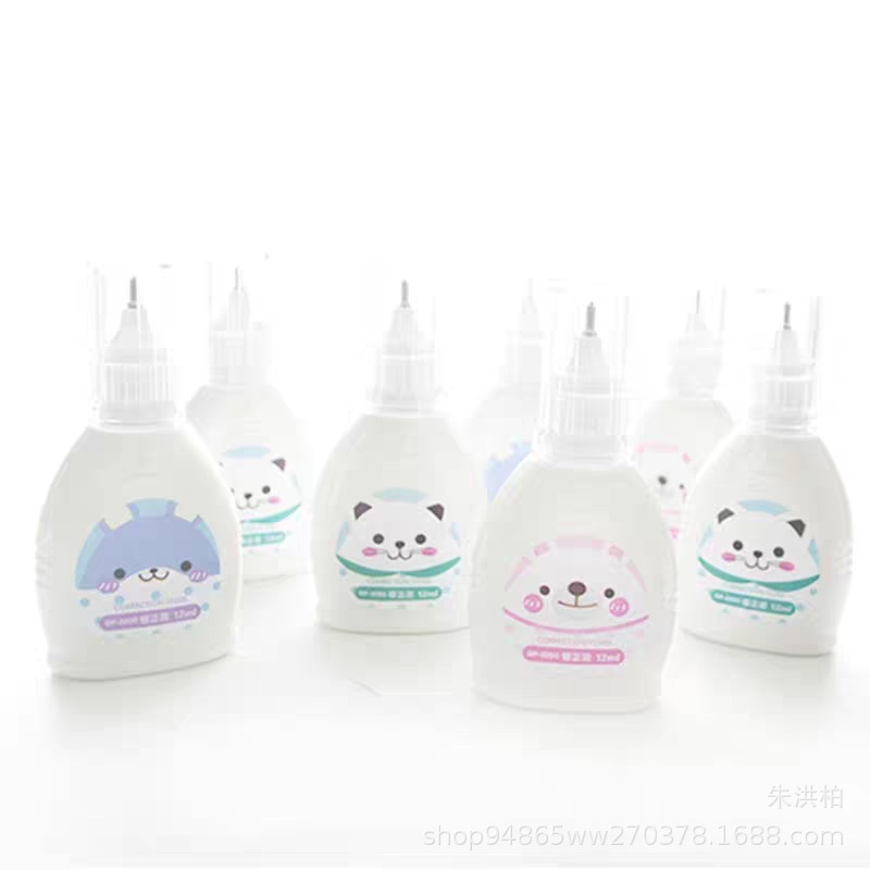Domini 12ml Correction Fluid Tilta Correction Fluid Student Office Correction Fluid Cartoon Correction Fluid Stationery Wholesale