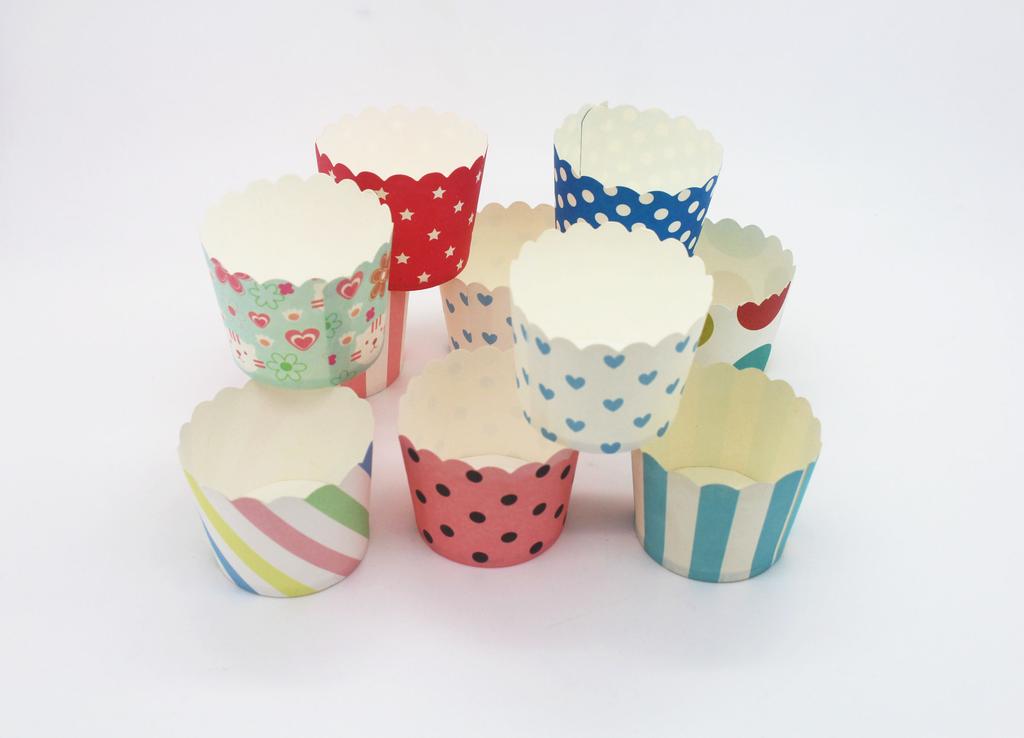 Wholesale small size cake cup machine high temperature resistant paper cup muffin/muffin cup