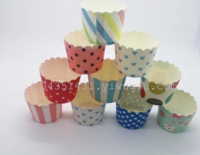 Wholesale small size cake cup machine high temperature resistant paper cup muffin/muffin cup