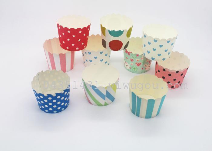 Wholesale small size cake cup machine high temperature resistant paper cup muffin/muffin cup