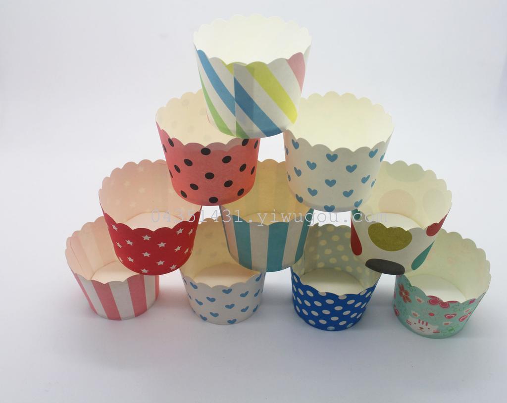 Wholesale small size cake cup machine high temperature resistant paper cup muffin/muffin cup
