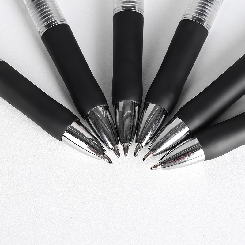 Press Large Capacity 0.5mm Bullet Gel Pen Pressing Pen Ball Pen Gel Pen Exam Office Pressing Pen