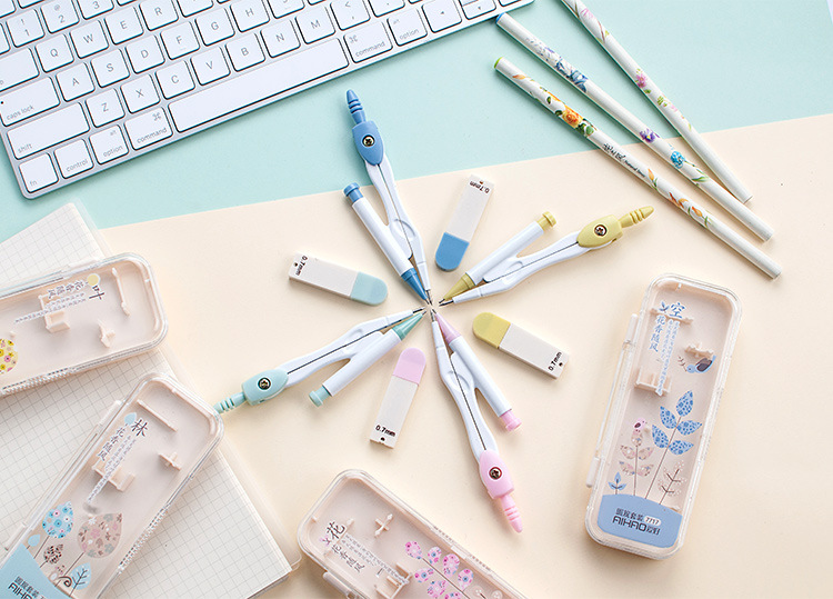 Aihao Stationery Primary School Student Examination Exclusive Compasses Student School Supplies Standard Drawing Drafting Tool Set Aihao Stationery Primary School Student Examination Exclusive Compasses Student School Supplies Standard Drawing Drafting Tool Set