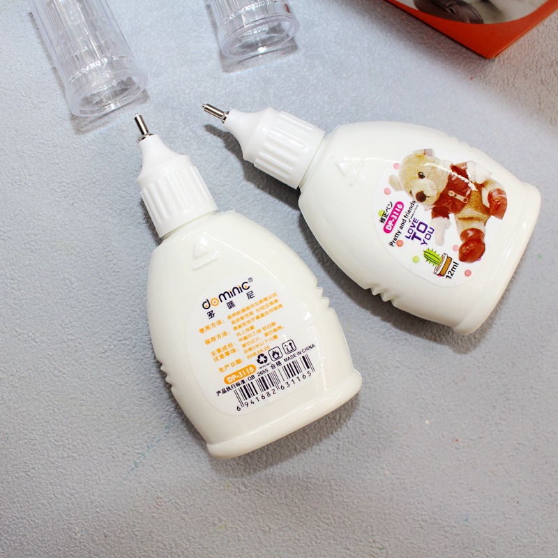 Domini 3116 Tilta Correction Fluid Correction Correction Fluid Correction Fluid Correction Fluid 12ml Student Stationery