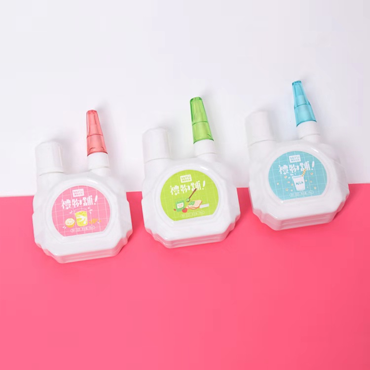 Wholesale Bobao High Quality Correction Fluid Brush Dual-Use Quick-Drying Correction Fluid Environmental Protection Steel Head Correction Fluid Student Stationery