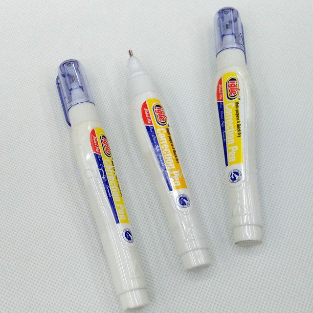 Liquid paper correction fluid fix igle authentic stationery metal pen