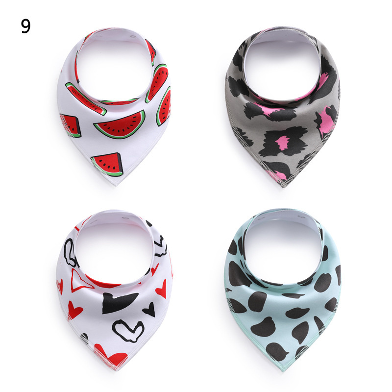 European and American Saliva Towel Children's Bib Baby Bib Fleece Cotton Triangular Binder Maternal and Infant Products European and American Saliva Towel Children's Bib Baby Bib Fleece Cotton Triangular Binder Maternal and Infant Products
