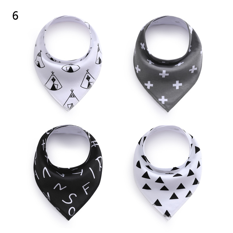 European and American Saliva Towel Children's Bib Baby Bib Fleece Cotton Triangular Binder Maternal and Infant Products European and American Saliva Towel Children's Bib Baby Bib Fleece Cotton Triangular Binder Maternal and Infant Products