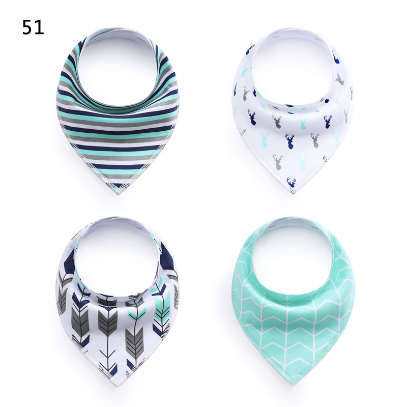 European and American Saliva Towel Children's Bib Baby Bib Fleece Cotton Triangular Binder Maternal and Infant Products European and American Saliva Towel Children's Bib Baby Bib Fleece Cotton Triangular Binder Maternal and Infant Products