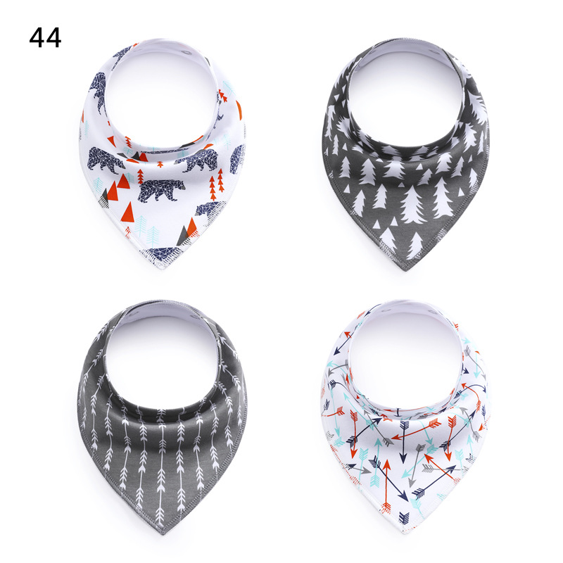 European and American Saliva Towel Children's Bib Baby Bib Fleece Cotton Triangular Binder Maternal and Infant Products European and American Saliva Towel Children's Bib Baby Bib Fleece Cotton Triangular Binder Maternal and Infant Products