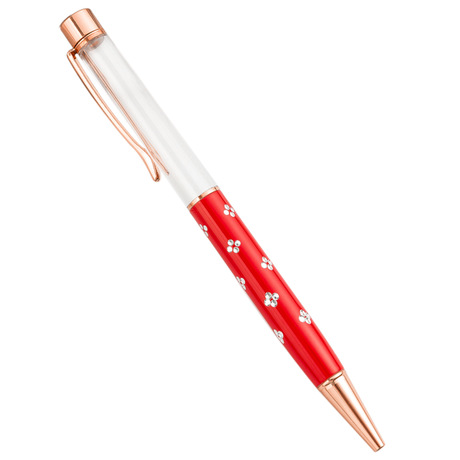 Exclusive for Cross-Border Metal Ball Point Pen Liquid Ball Pen DIY Empty Tube Advertising Marker Customized Logo Creative Gift Pen Wholesale