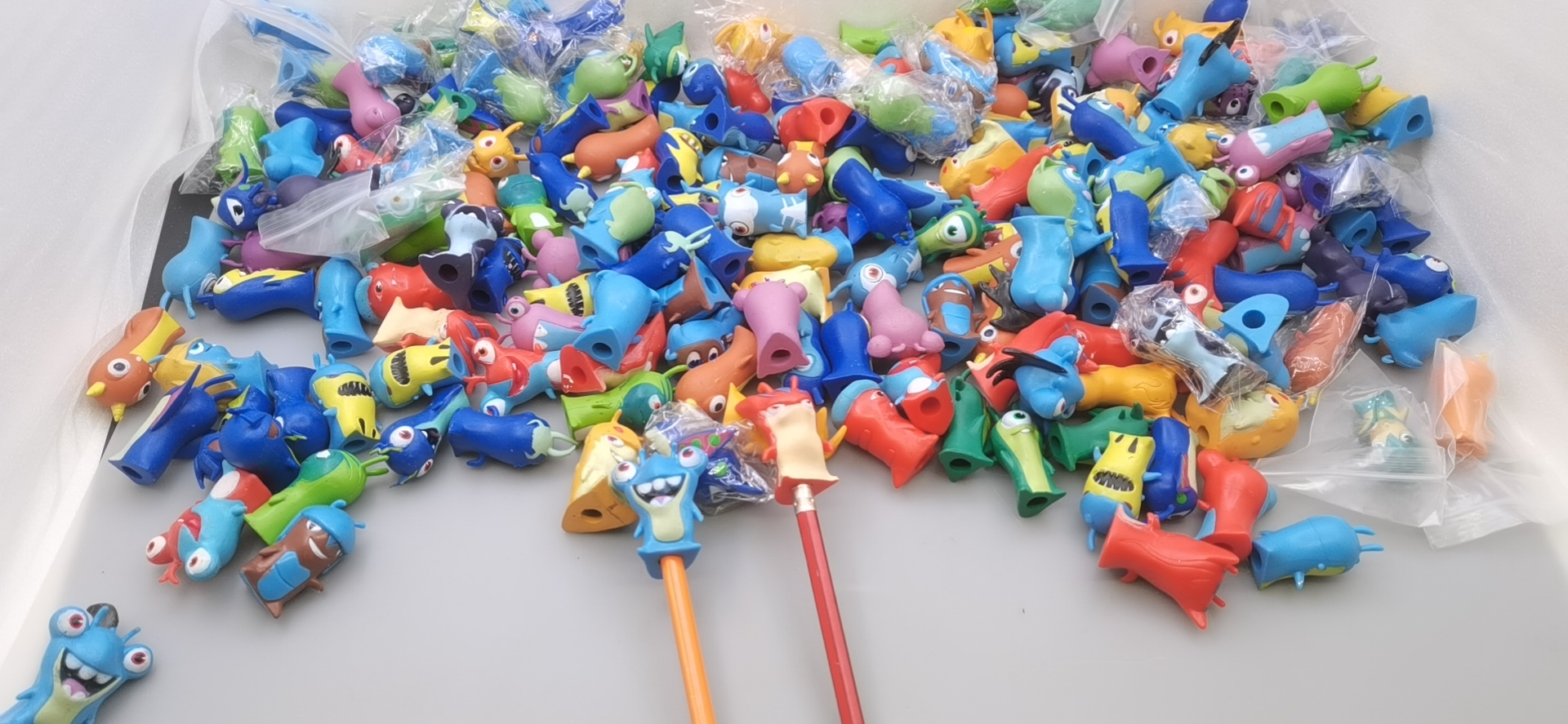 S Lager Elf Doll Doll Pen Cover Model Decoration Doll Gift Can Hold Capsule Ball Gift Toys