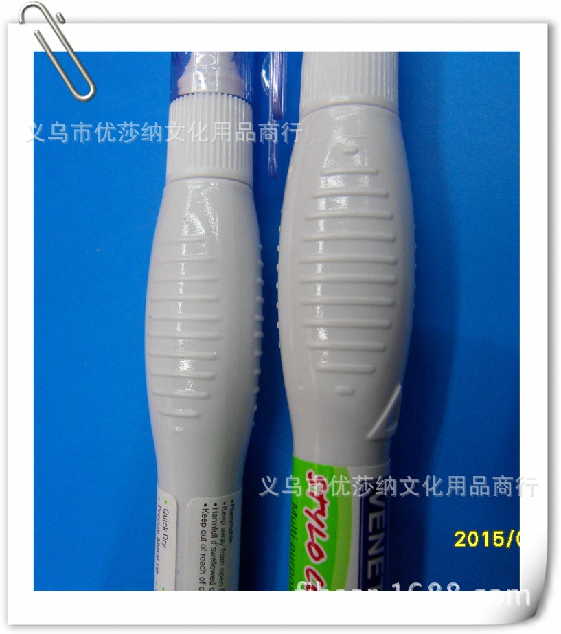 2015 new mini, mini green nontoxic correction pen, correction fluid, all-metal pen