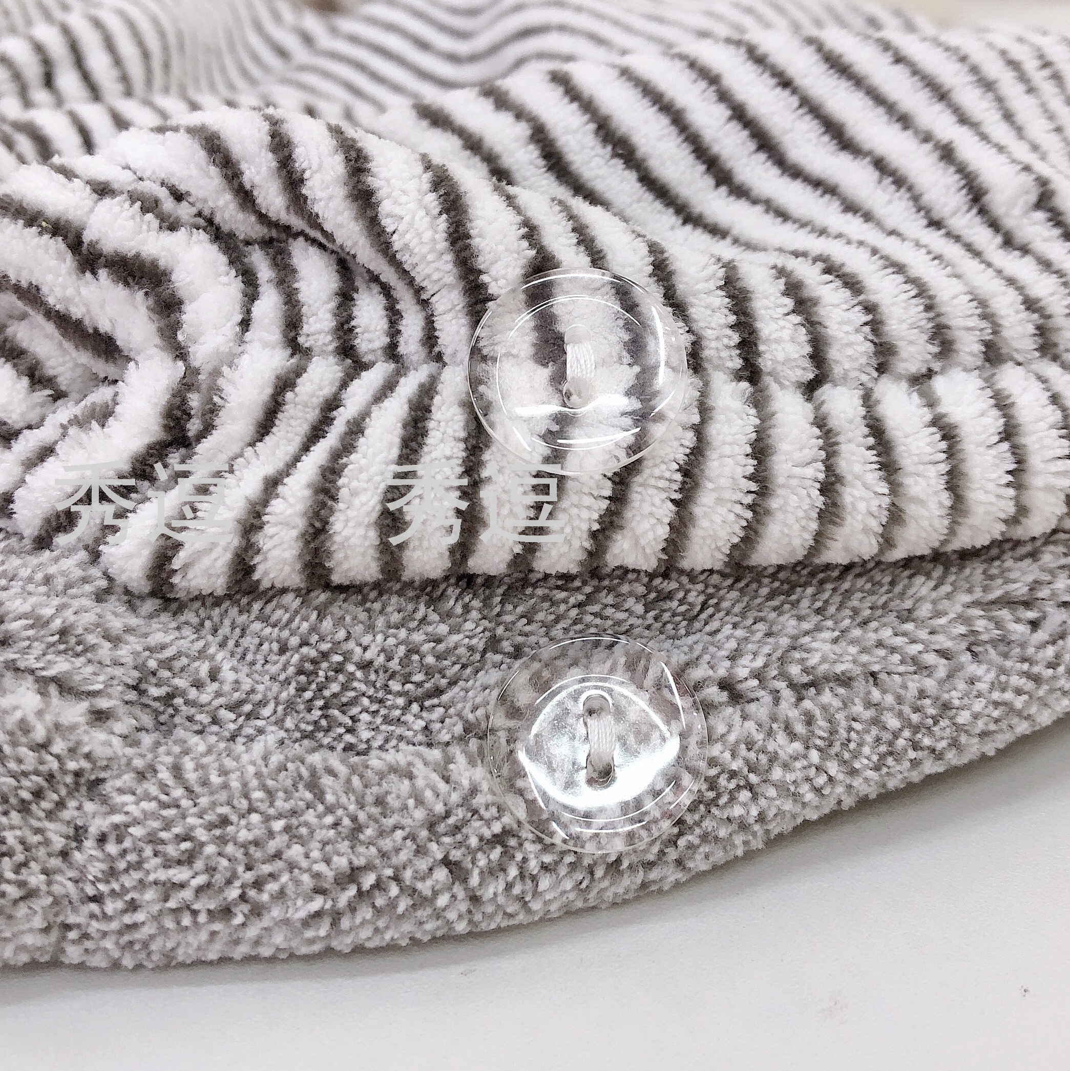 Bamboo Charcoal Fiber Triangular Binder Adult Head Thickened Absorbent Soft Quick-Drying Non-Fading Hair-Drying Cap Hair Drying Towel