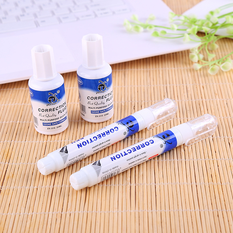 Factory Correction Fluid Creative Correction Fluid White Quick-Drying Wrong Questions Bunion Corrector Modification Correction Learning Stationery Can Be Customized
