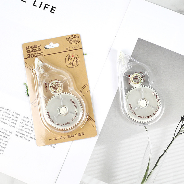 Brand Stationery 58304 Correction Tape 30 M Correction Tape Correction Correction Fluid White Student Office Correction Tape