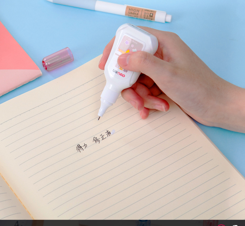 Deli Stationery 7284 Office Creativity Correction Fluid Correction Liquid Cute Student Use Correction Fluid 15ml Correction Fluid Deli Stationery 7284 Office Creativity Correction Fluid Correction Liquid Cute Student Use Correction Fluid 15ml Correction Fluid