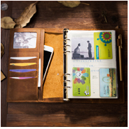 Handmade First Layer Leather Book Genuine Leather Hand Account Binder Notebook Retro Nostalgic Travel Diary Book A5a6a7