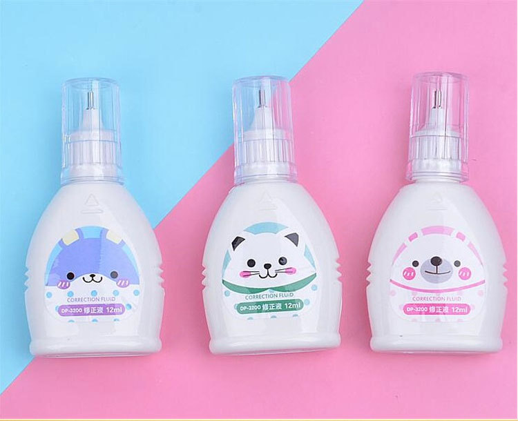 Domini Correction Fluid Quick-Drying Correction Fluid Authentic Correction Correction Liquid Large Capacity Factory Direct Sales Student Stationery Domini Correction Fluid Quick-Drying Correction Fluid Authentic Correction Correction Liquid Large Capacity Factory Direct Sales Student Stationery