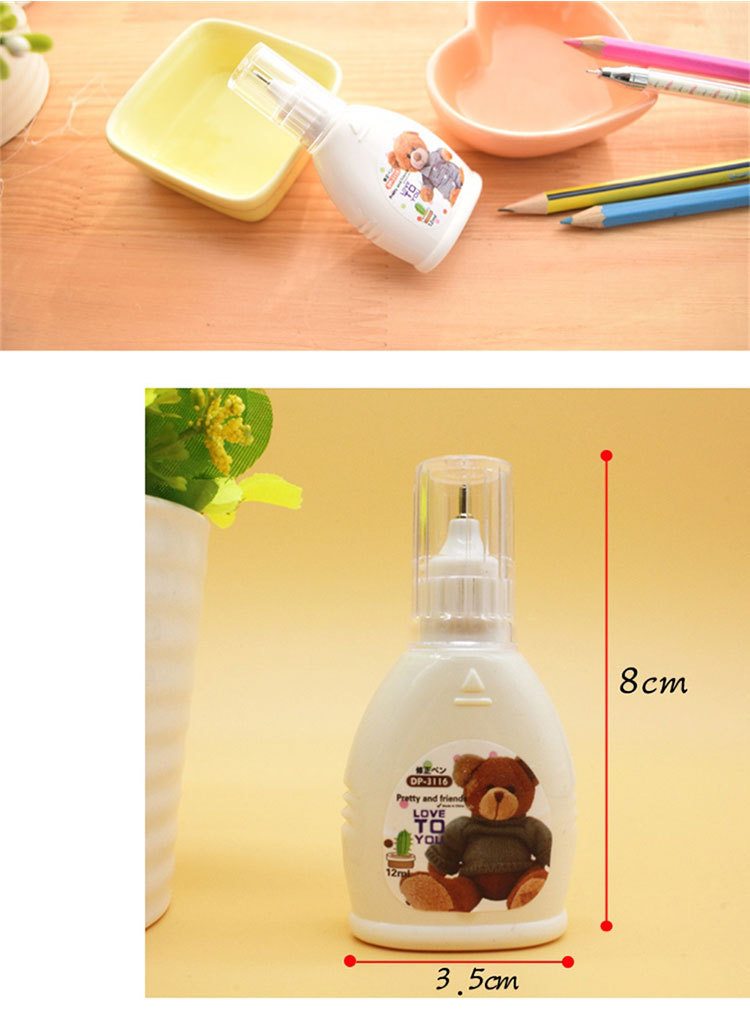 Domini Correction Fluid Quick-Drying Correction Fluid Authentic Correction Correction Liquid Large Capacity Factory Direct Sales Student Stationery Domini Correction Fluid Quick-Drying Correction Fluid Authentic Correction Correction Liquid Large Capacity Factory Direct Sales Student Stationery