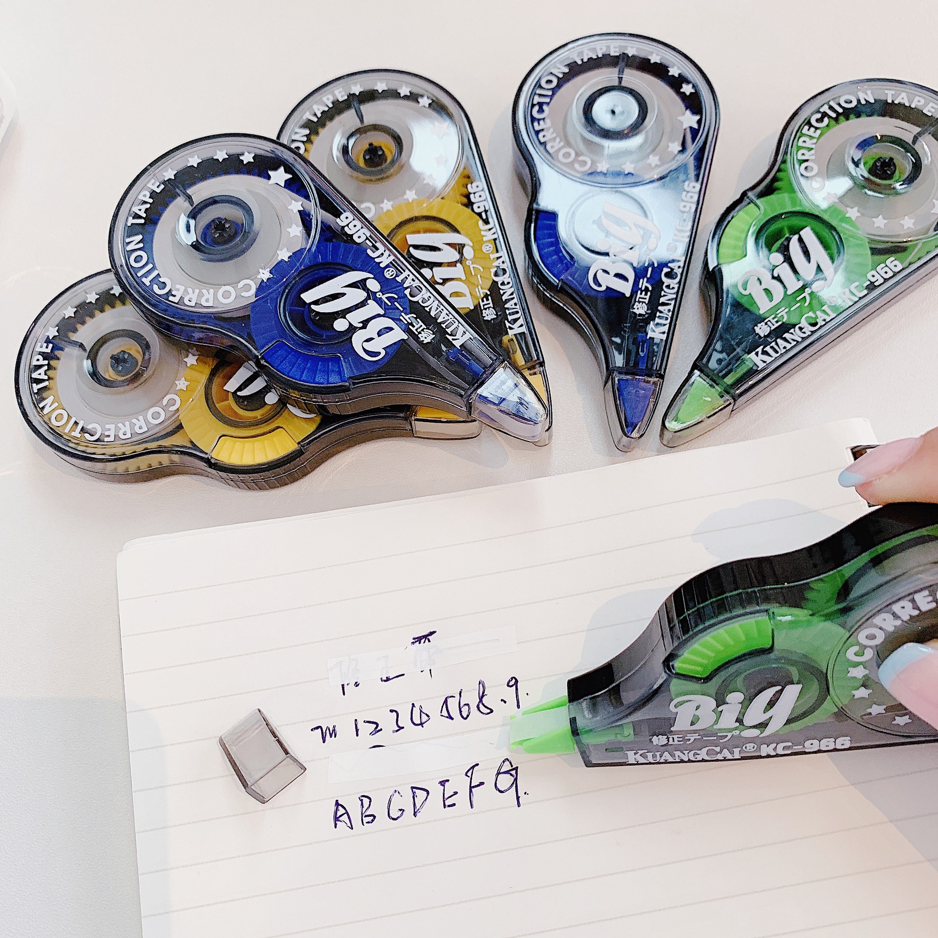 Crazy Color Correction Tape Large Capacity 6-Pack Correction Tape Correction Tape Correction Fluid Office Student Supplies Correction Tape Crazy Color Correction Tape Large Capacity 6-Pack Correction Tape Correction Tape Correction Fluid Office Student Supplies Correction Tape