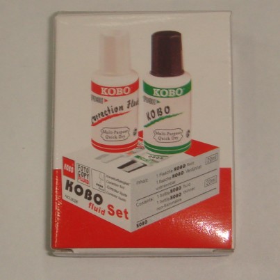 Correction fluid, Xu change fluid.