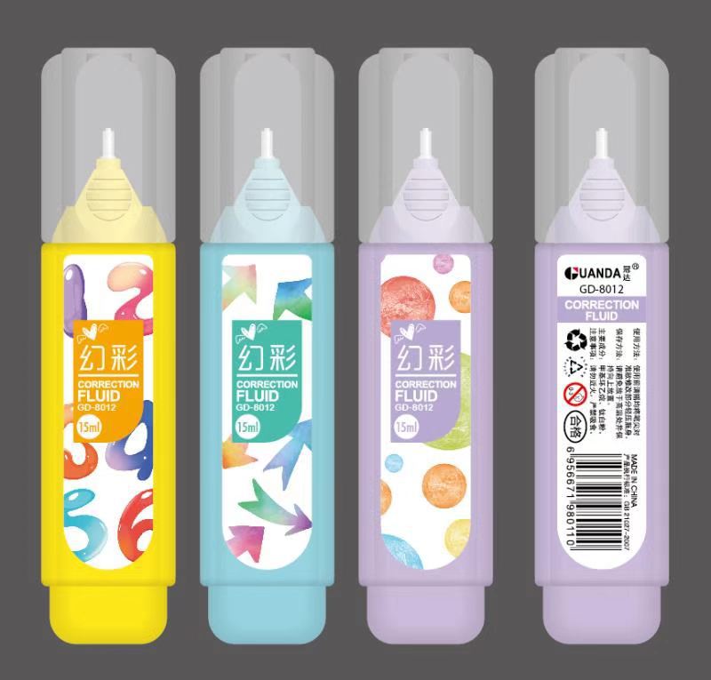 Cartoon Correction Fluid Correction Fluid Student Steel Head Correction Fluid Study Stationery Pen Shape Correction Fluid Wholesale Cartoon Correction Fluid Correction Fluid Student Steel Head Correction Fluid Study Stationery Pen Shape Correction Fluid Wholesale