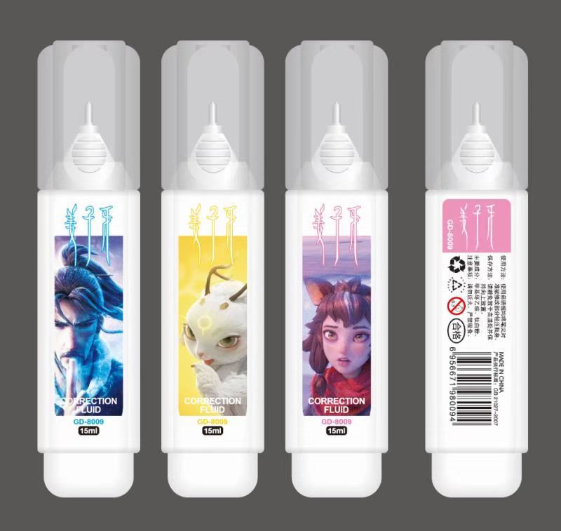 Cartoon Correction Fluid Correction Fluid Student Steel Head Correction Fluid Study Stationery Pen Shape Correction Fluid Wholesale Cartoon Correction Fluid Correction Fluid Student Steel Head Correction Fluid Study Stationery Pen Shape Correction Fluid Wholesale