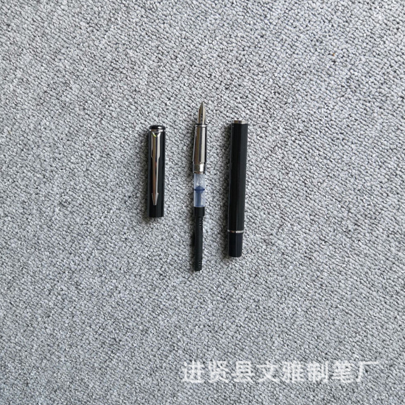 Factory Direct Sales Metal Roller Ball Pen Signature Pen Gel Pen Advertising Gift Business Pen Laser Logo