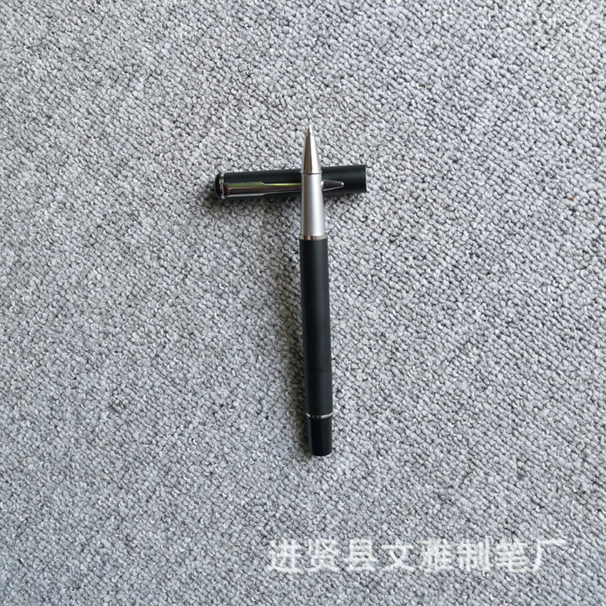 Factory Direct Sales Metal Roller Ball Pen Signature Pen Gel Pen Advertising Gift Business Pen Laser Logo
