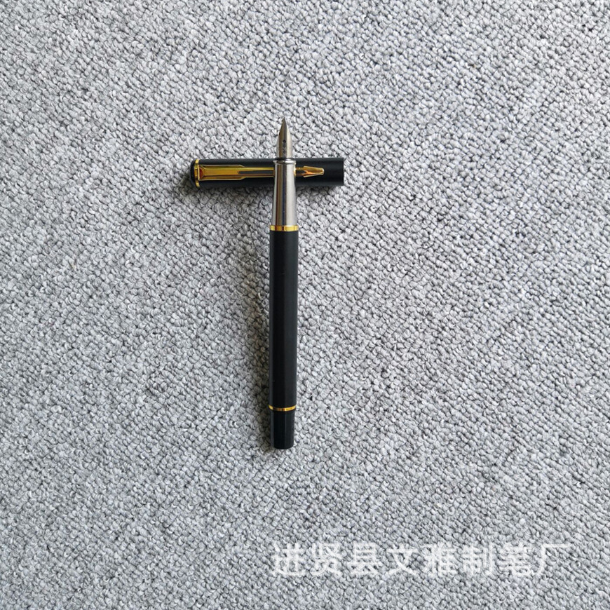 Factory Direct Sales Metal Roller Ball Pen Signature Pen Gel Pen Advertising Gift Business Pen Laser Logo