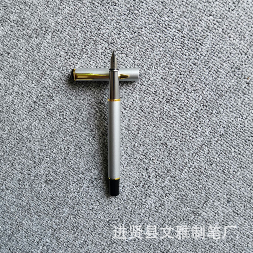 Factory Direct Sales Metal Roller Ball Pen Signature Pen Gel Pen Advertising Gift Business Pen Laser Logo